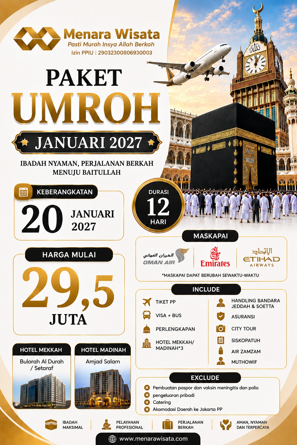 Umroh Ngebolang !